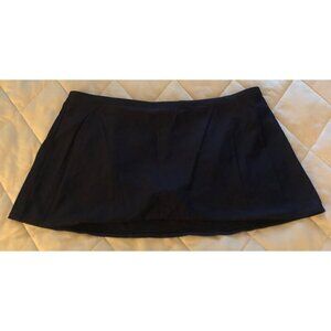 Women's Croft & Barrow Black Tennis Athletic Skirt Size 14